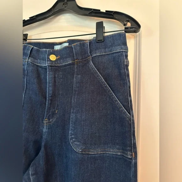 FRAME Denim High Rise Modern Pocket Jean in Rinse, Size 30. - Picture 14 of 15